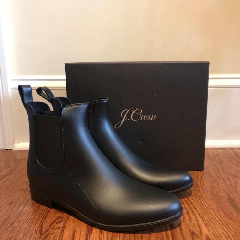 J Crew Mercantile Chelsea Rain Boots